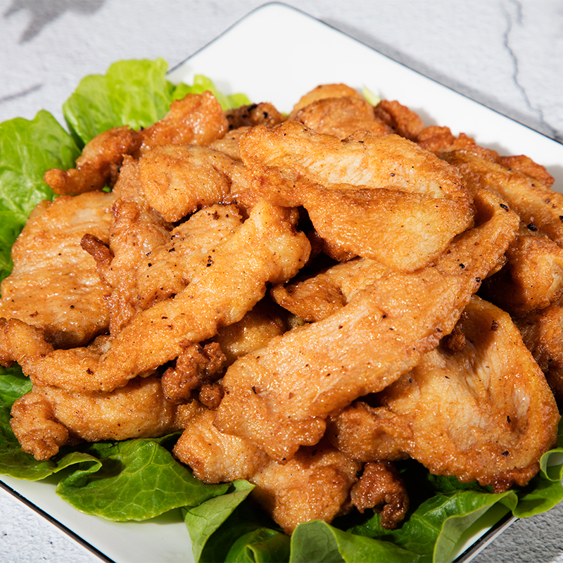 虎钢馋商用里脊肉片无签鸡肉串冷冻手抓饼肉片调理鸡肉片烧烤食材里脊