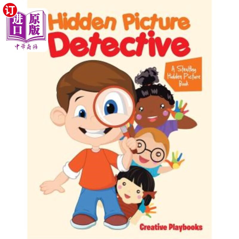 海外直订hidden picture detective: a stealthy hidden picture book