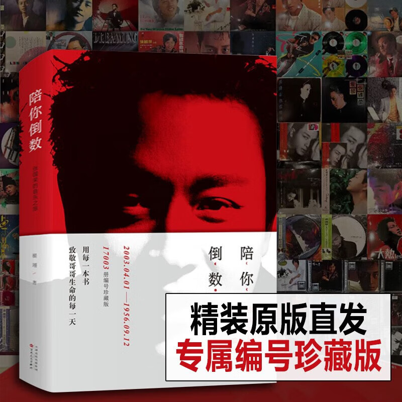 陪你倒数:张国荣的音乐之旅 翟翊 百花文艺出版社 张国荣书籍