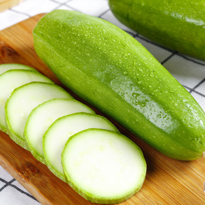 德骊嘉西葫芦农家自种新鲜蔬菜现摘生瓜三月小瓜番瓜倭茭瓜西葫芦瓜