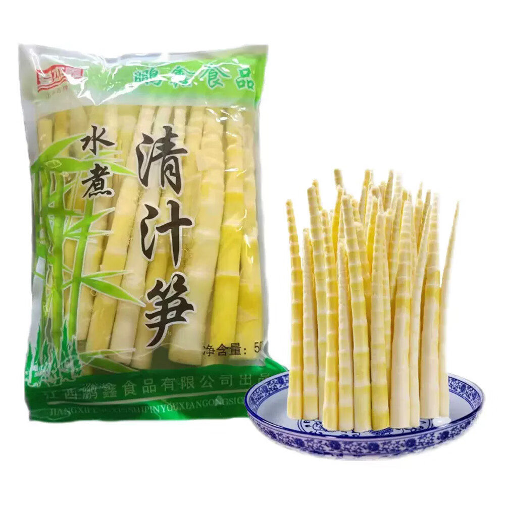 zxc江西特产清汁笋清水笋罗汉小春笋 500g*5袋