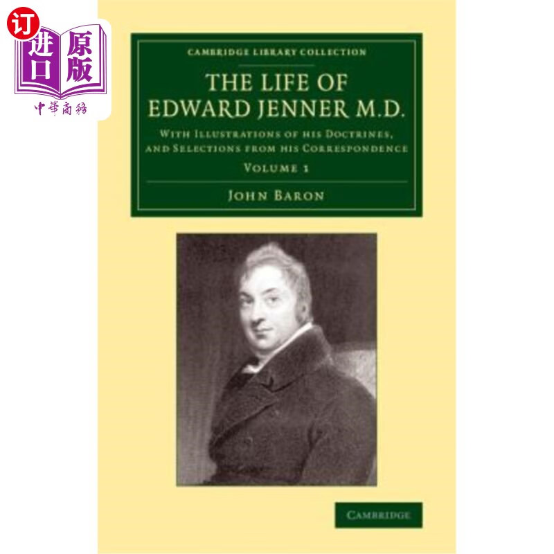 海外直订the life of edward jenner m.d.