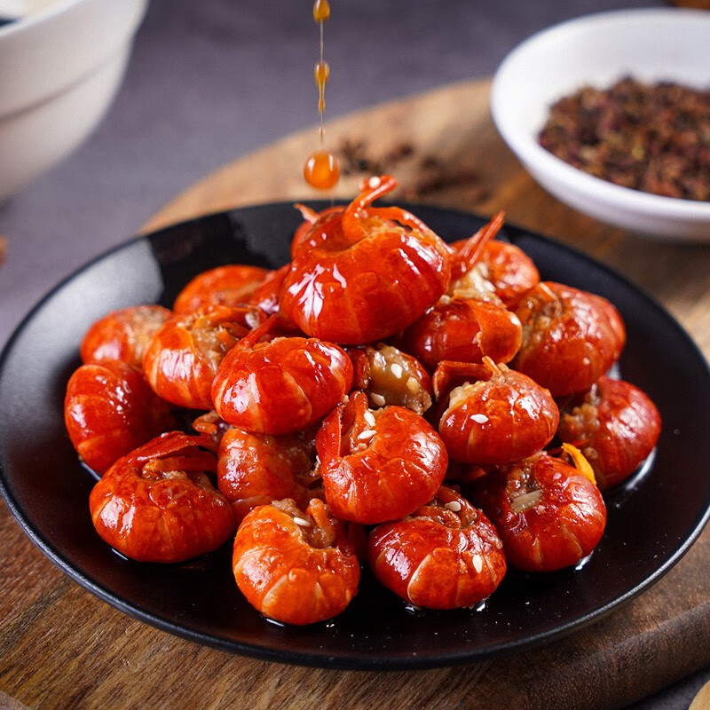 荆品名门麻辣小龙虾新鲜麻辣虾尾湖北特产虾球香辣食250g现剥龙虾尾 1250g 麻辣味 5盒*250g