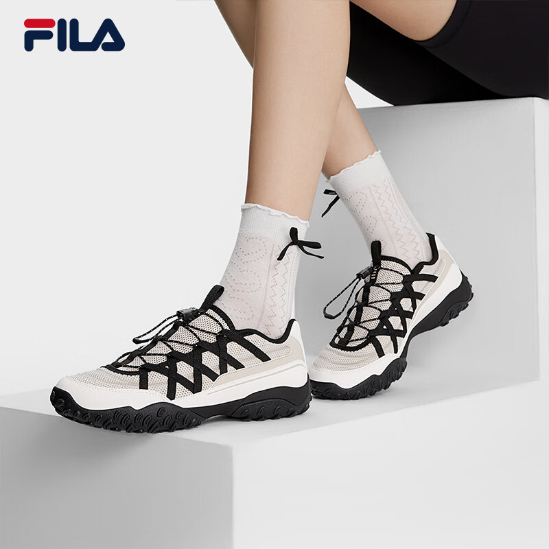 FILA 斐乐官方【韩素希同款】女芭蕾鞋老爹运动鞋机能休闲鞋