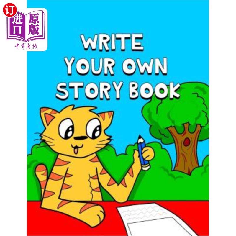 海外直订write your own story book: create your own book write