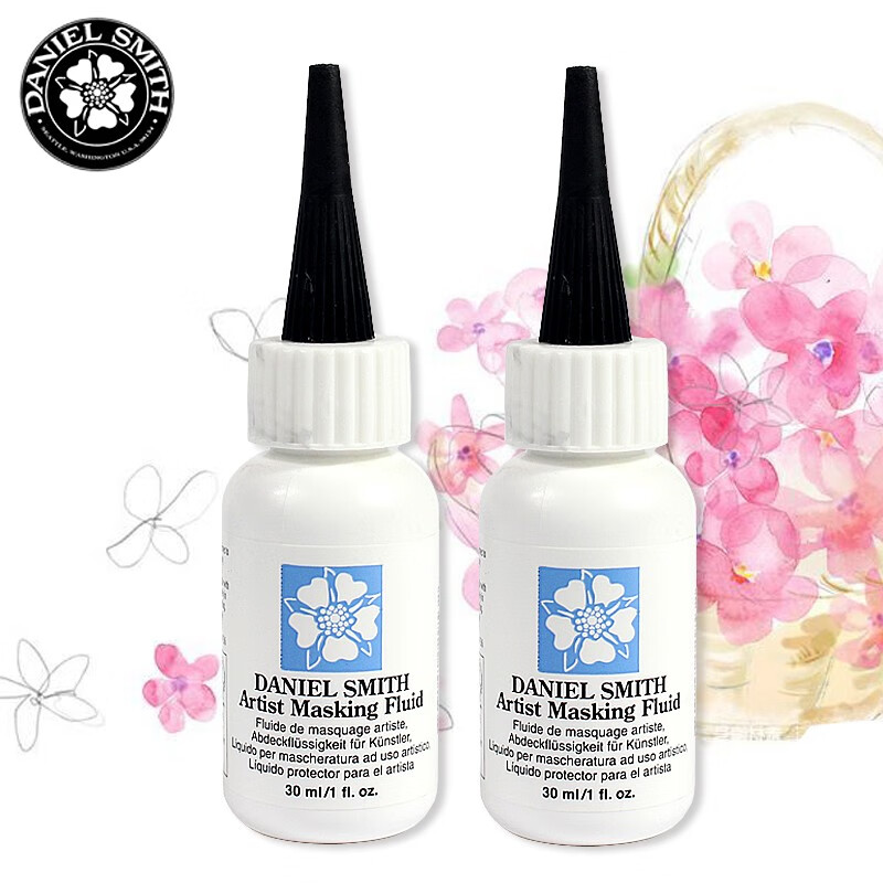 丹尼尔史密斯 ds水彩留白胶 mijello笔式留白液30ml