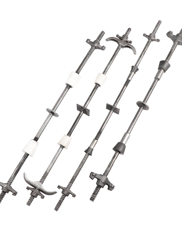 京京 定制适用止水螺杆三段式穿墙拉杆螺栓工地建筑通丝防水丝杆支模