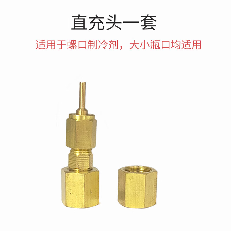 觉口r290制冷剂带针制冷剂r290冷媒r134a直冲阀门氟利昂雪种直充 直充