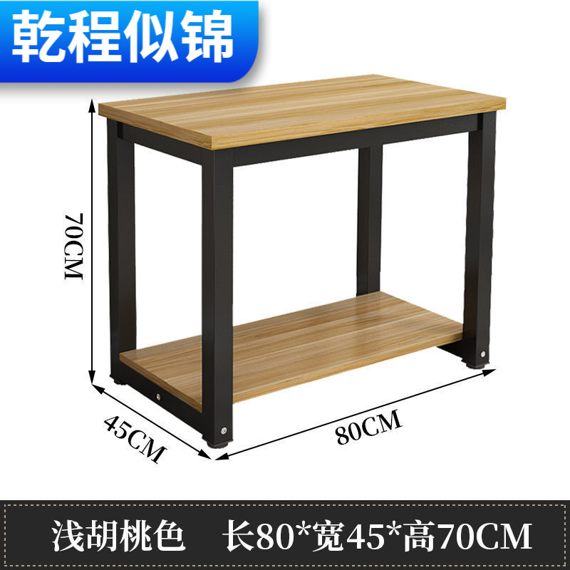 鱼缸架家用客厅落地式铁艺鱼缸底柜鱼缸底座鱼缸架双层金属矮架子 80*