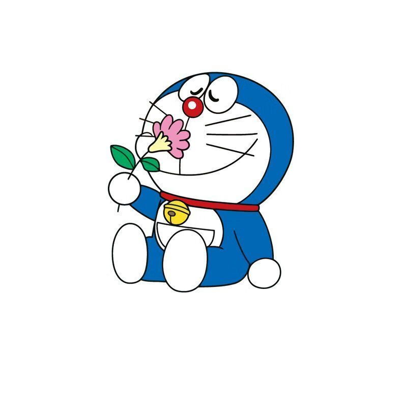 网红门贴卡通哆啦a梦贴纸墙面遮丑补洞儿童房间布置装饰贴画自粘 叮当