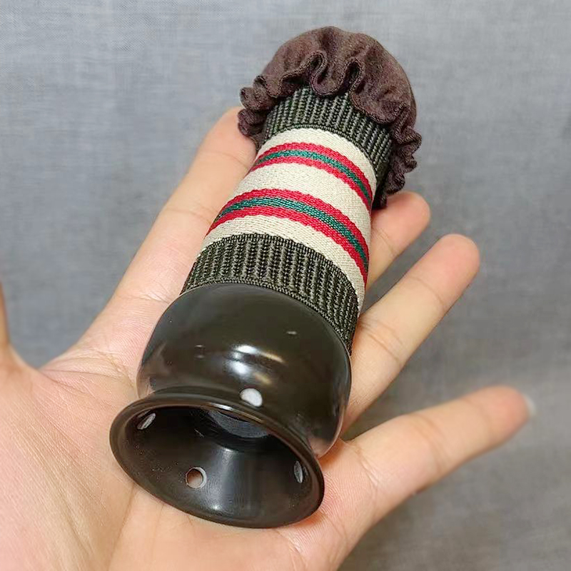 砭石艾灸罐家用随身灸扶通罐阳温灸仪能量石按摩温灸器面部器 128平底