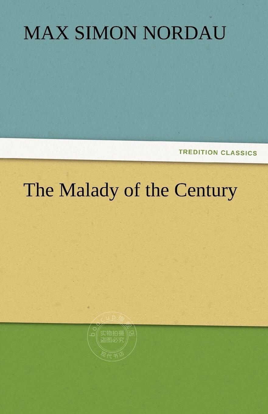 【2周达】【预售 按需印刷】the malady of the century