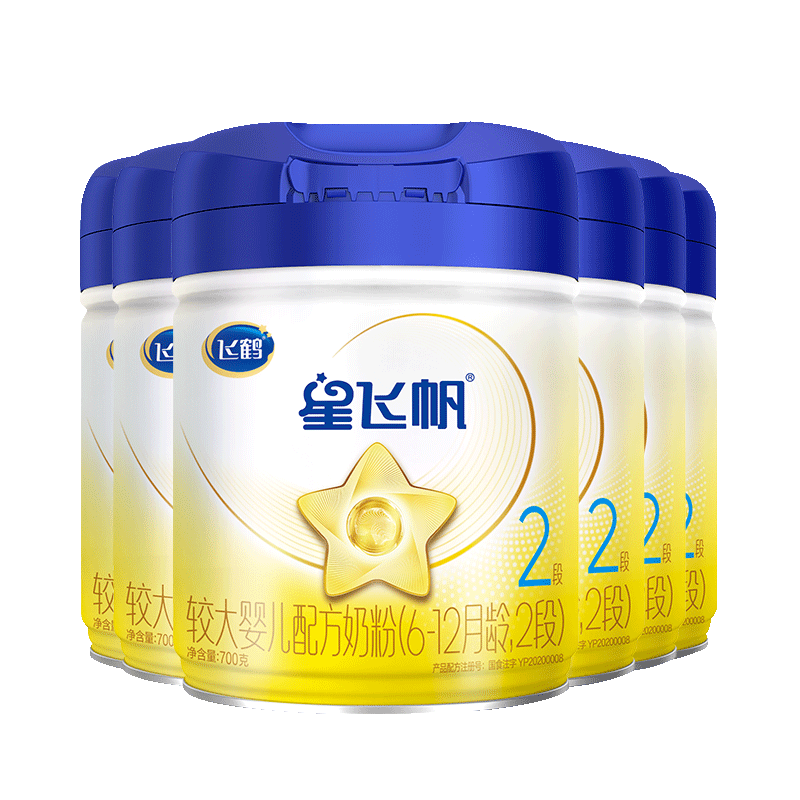 ���ڲ������ɺ��Ƿɷ�2��(6-12�£�����Ӥ�׶��䷽ţ�̷۹�װ700��@�ͷ����� 6��װ +����ϴ��Һ��2��װ��