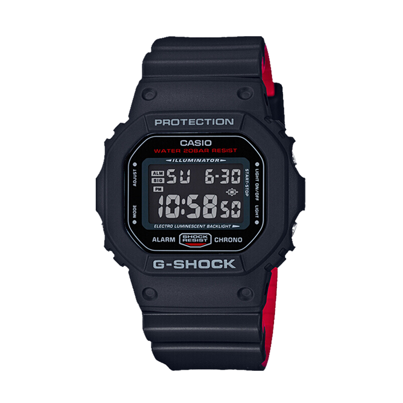 ����ŷ��CASIO���ֱ���ʿG-SHOCK����С�����˶�����ѧ������������DW-5600HR-1 634.8Ԫ
