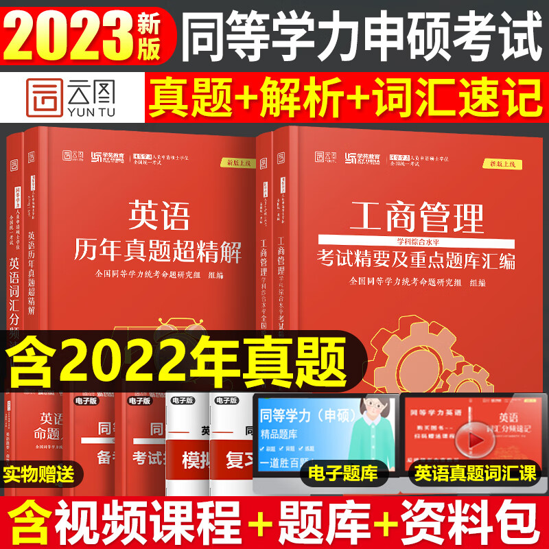 2023年同等学力人员申请硕士学位工商学