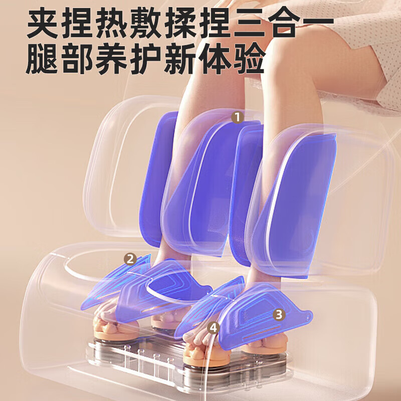 奥克斯(AUX)按摩椅岫玉机芯豪华太空舱2025新升级多功能家用全身电动AI智能语音零重力按摩 【直营保障】岫玉按摩|智能语音|零重力|白灰