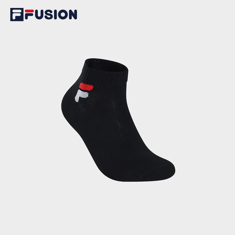FILA FUSION斐乐潮牌低腰袜子情侣款2023夏新款时尚网球运动袜短袜子 深黑-BK S使用感如何?