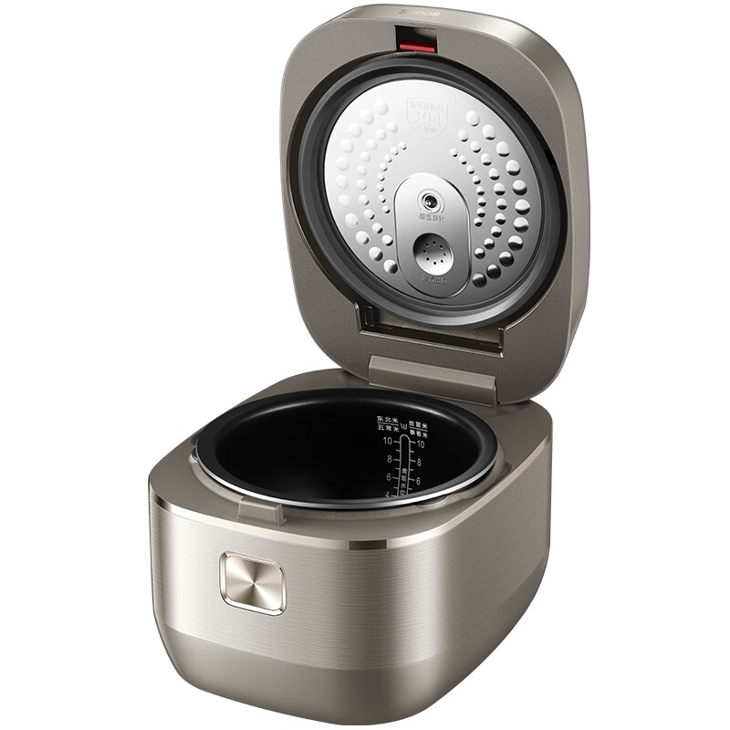 苏泊尔(SUPOR)炭焱球釜IH电饭煲电饭锅5L家用5-8-10人1300W猛火智能预约煮粥煲汤快煮饭ih柴火饭 商场专柜同款 线下款 炭焱IH球釜 5L