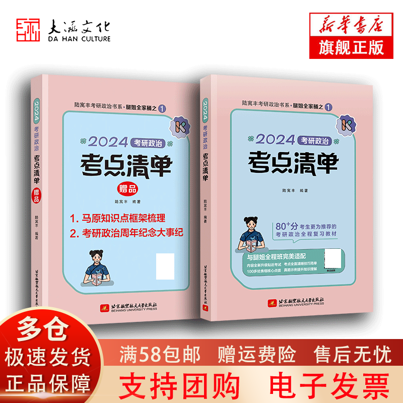 考研政治考点清单(2024)