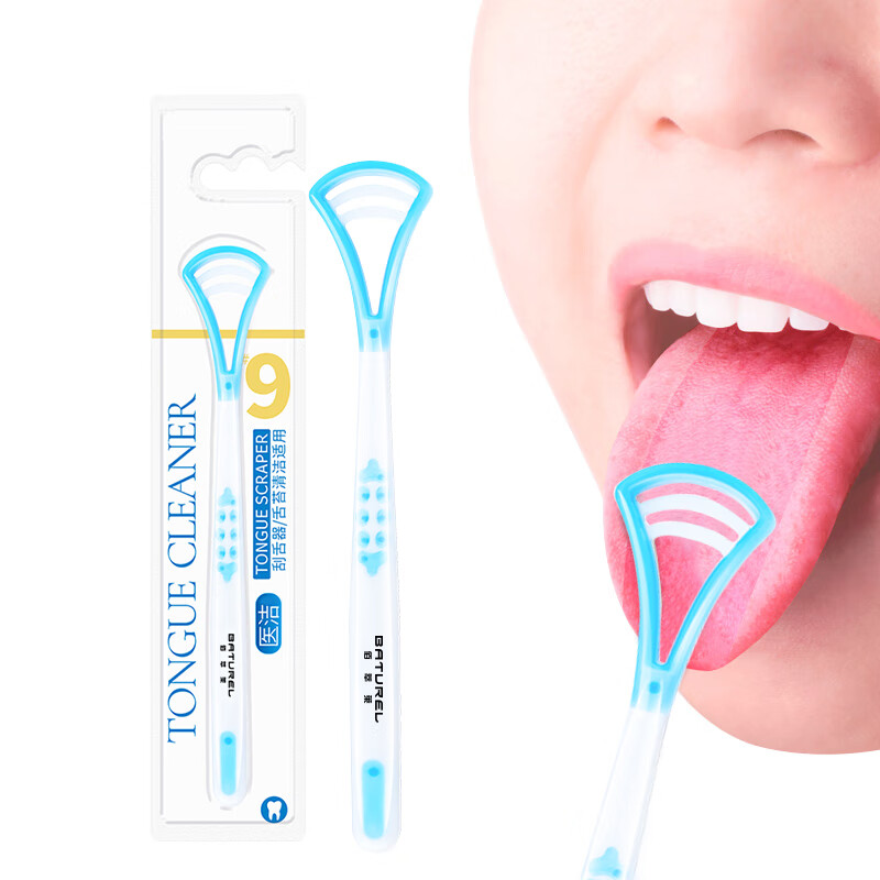 佰萃萊（BATUREL）佰萃萊佰萃萊BATUREL舌苔清潔器刮舌器舌苔刷舌 舌苔護理舌苔清潔器1支