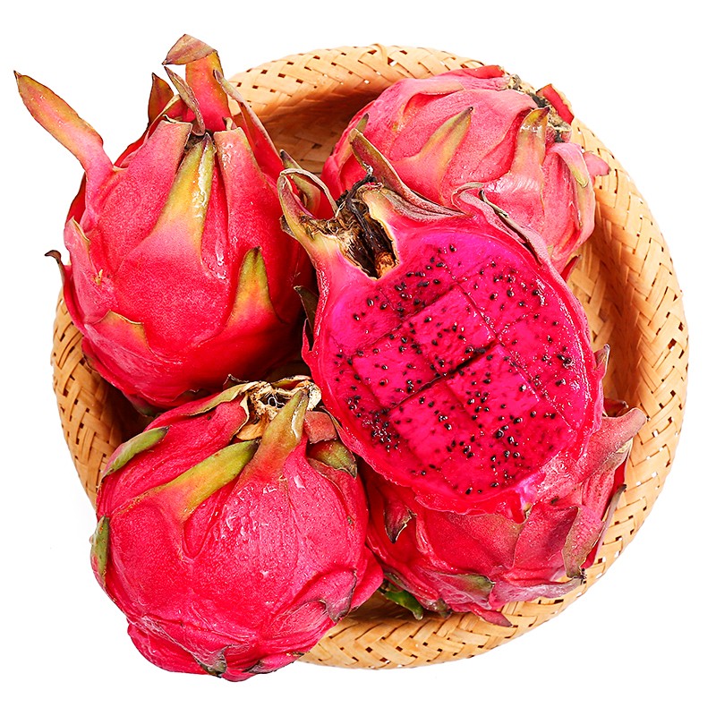 再领129-10券国产树上熟红心火龙果 6个装&nbsp;&nbsp;无籽麒麟西瓜 1