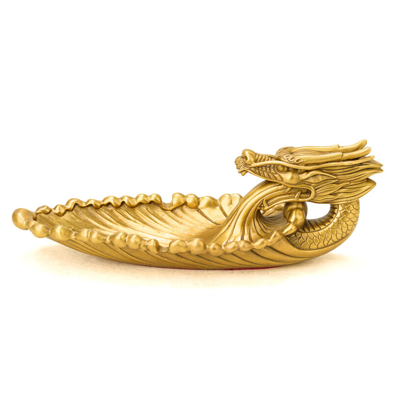 铜一家纯铜创意龙头烟灰缸