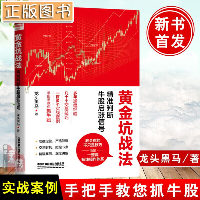 黄金坑战法：精准判断牛股启涨信号 龙头黑马 炒股票短线操作体系 选股买卖风险控制黄金投资散户