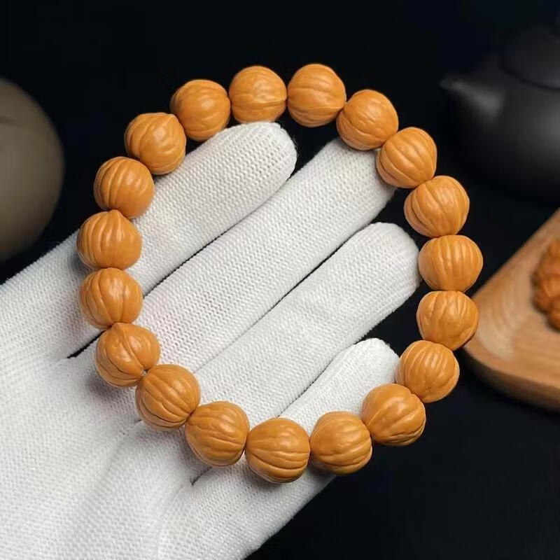 碧允猴头京八楞南瓜核桃手串金刚菩提星月招财鼠百香籽凤眼小众手链