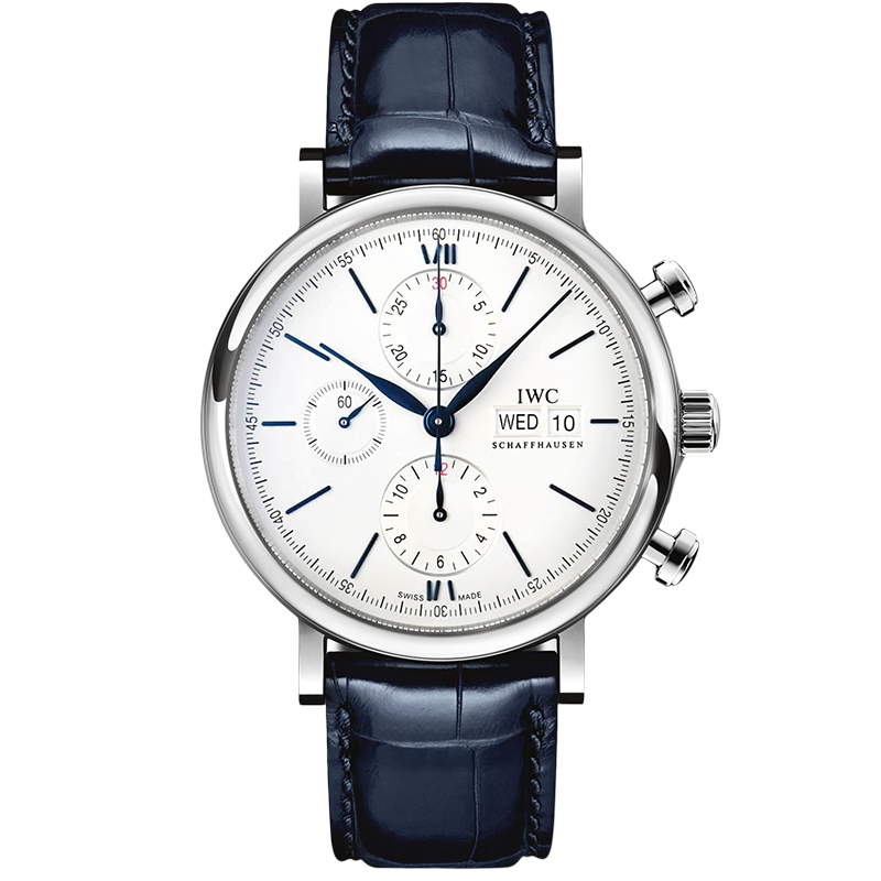 【二手99新】未使用 万国男表柏涛菲诺系列精钢自动机械手表iw391037