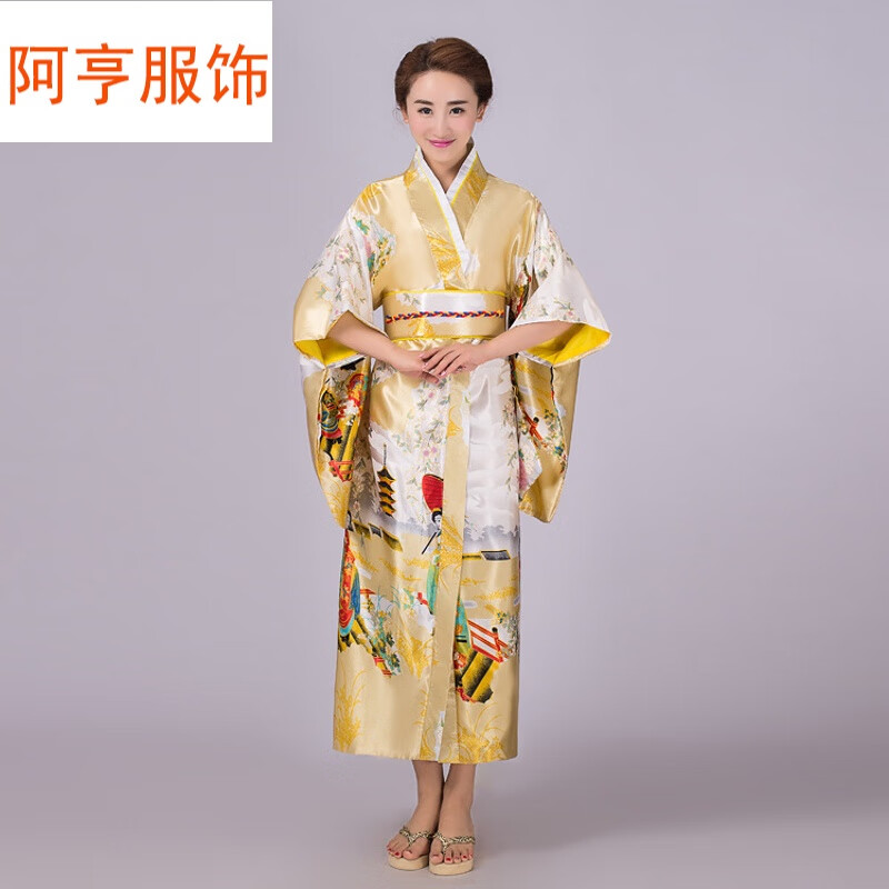 阿亨小品话剧服装古装日本和服仕女式民族服装舞台演出服日式料理服