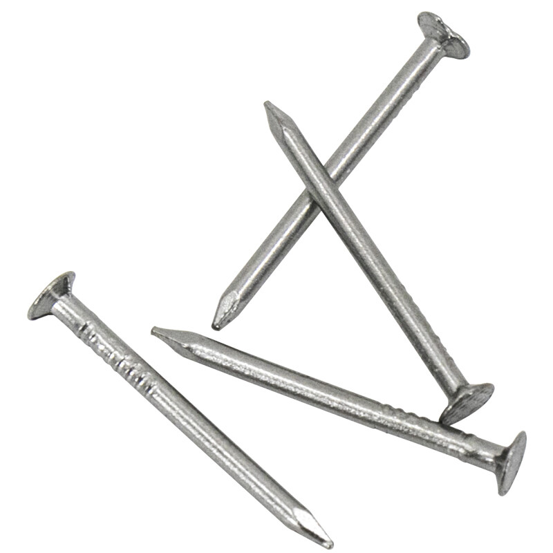 雨林军 木工铁钉 建筑工地铁钉 圆钢钉单位:袋 50mm(1kg/袋)