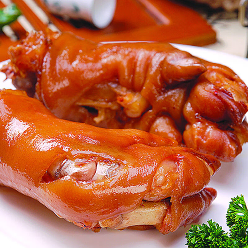 哺食旺猪蹄猪脚猪爪卤味酱猪蹄500g蹄膀肘子真空包装即食肉类熟食