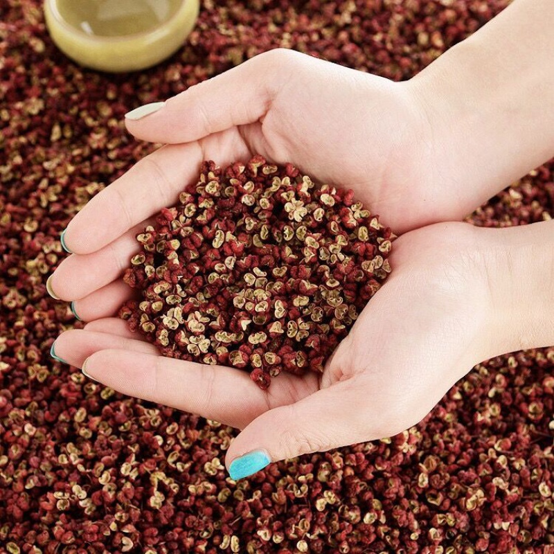 碧元珠四川特产花椒粒500g大红袍红花椒藤椒麻椒大料花椒粉调料250g