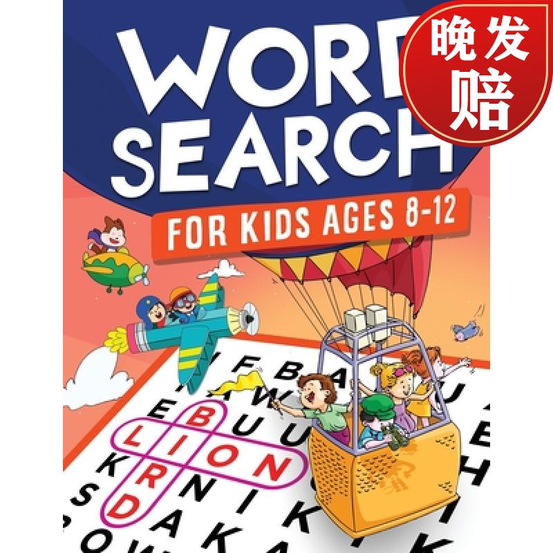 【4周达】word search for kids ages 8-12: awesome fun word search