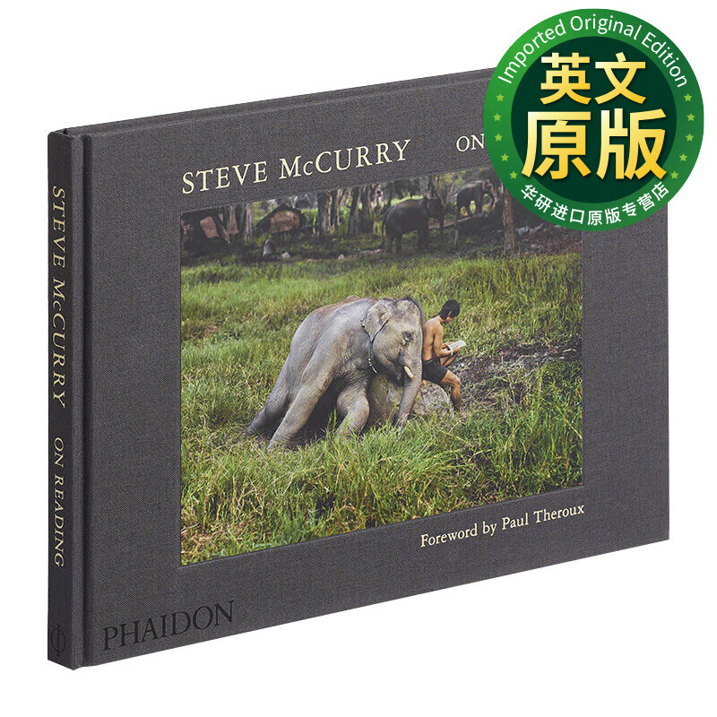 Steve McCurry On Reading斯蒂夫麦柯里摄影集阅读精裝英文原版英文版精装