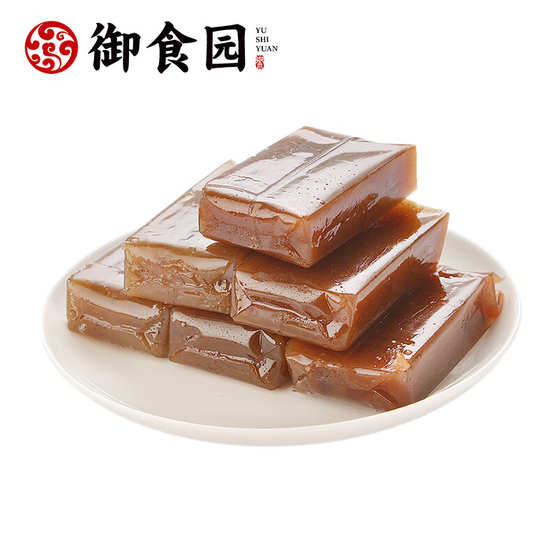 御食园北京特产羊羹糕500g北京特色小吃甜点美味休闲小零食小包装