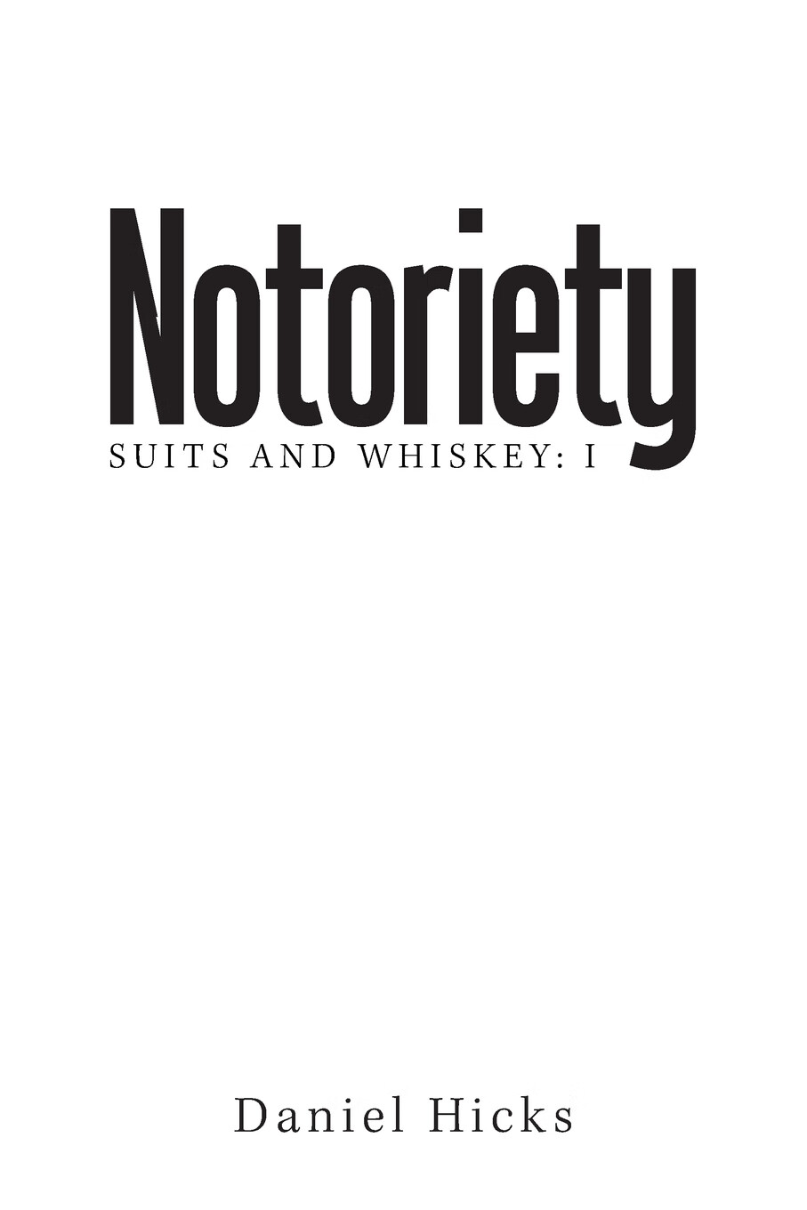 【预售 按需印刷】notoriety
