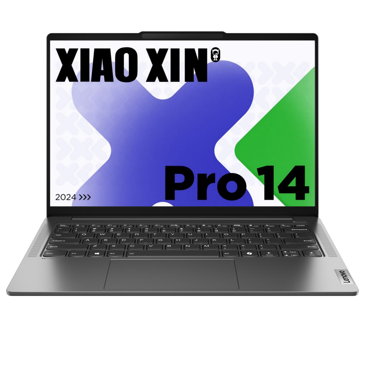 Lenovo 联想 小新Pro14 2024款 Ultra版 14英寸 轻薄本 灰色（Core Ultra5 125H、核芯显卡、32GB、1TB SSD、2.8K、OLED、120Hz）