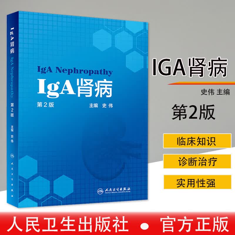 正版现货 IgA肾病（第2版）肾内科医师参考书籍 肾脏疾病诊疗技术 医学肾脏病学书籍 IgA肾病规范治疗指南