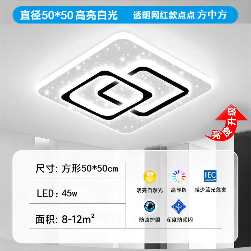 LED�����Ƶ�о����ư����ҵƽ��ܵ��ݼ��õ�����̵���ģ����Ƭ ���з� 50*50cm�߹�45w