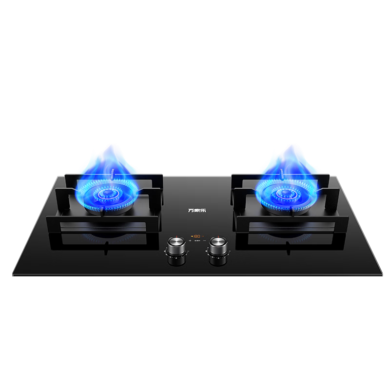 万家乐燃气灶【AC9·真三环火】立体全进风 5.2kw大火力天然气灶 智能定时灶 台嵌两用燃气灶具天然气灶