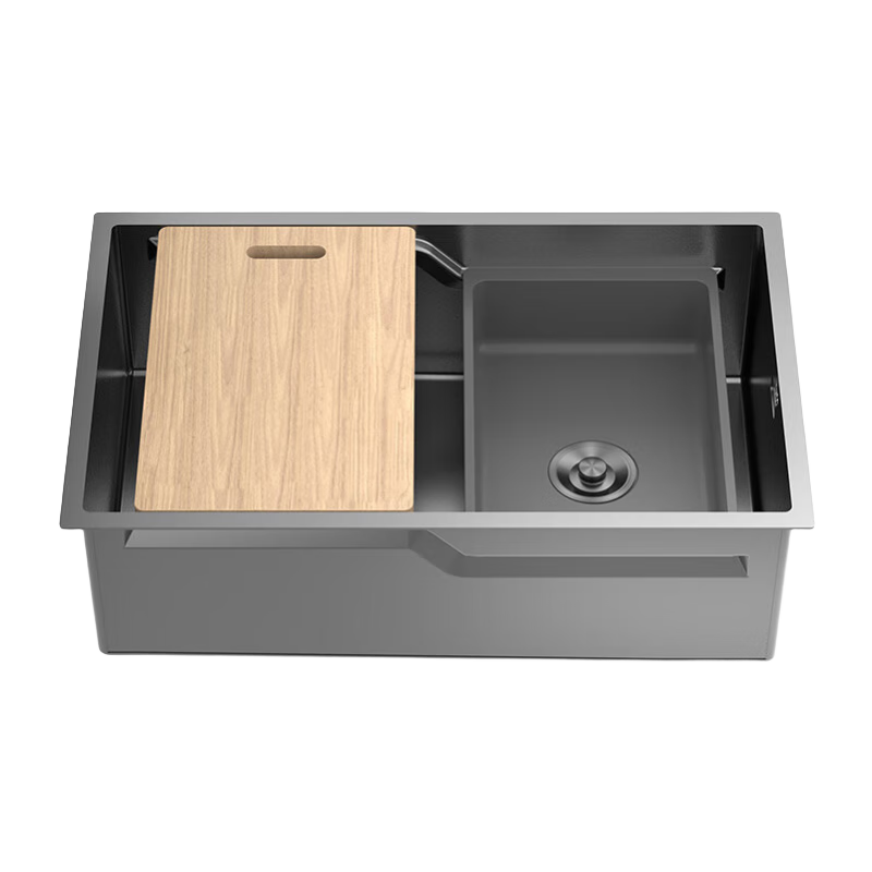 ������JOMOO������ˮ�۴󵥲�����304����ּӺ�ϴ��һ����๦�ܽ���̨���� ������ѹ�ơ�70*45(��������ͷ)