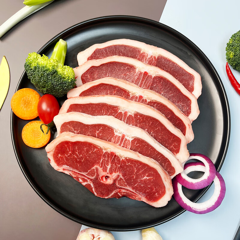 牧人渔火 宁夏滩羊肉 生鲜散养半只羊羔羊腿羊排羊蝎子火锅烧烤 蝴蝶排12-16支属于什么档次？