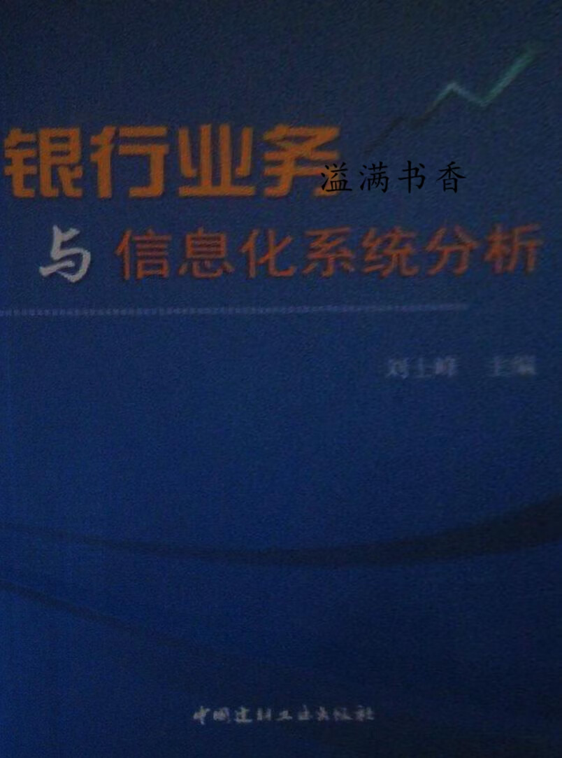 银行业务与信息化系统分析 刘士峰主编 中国建材工业出版社