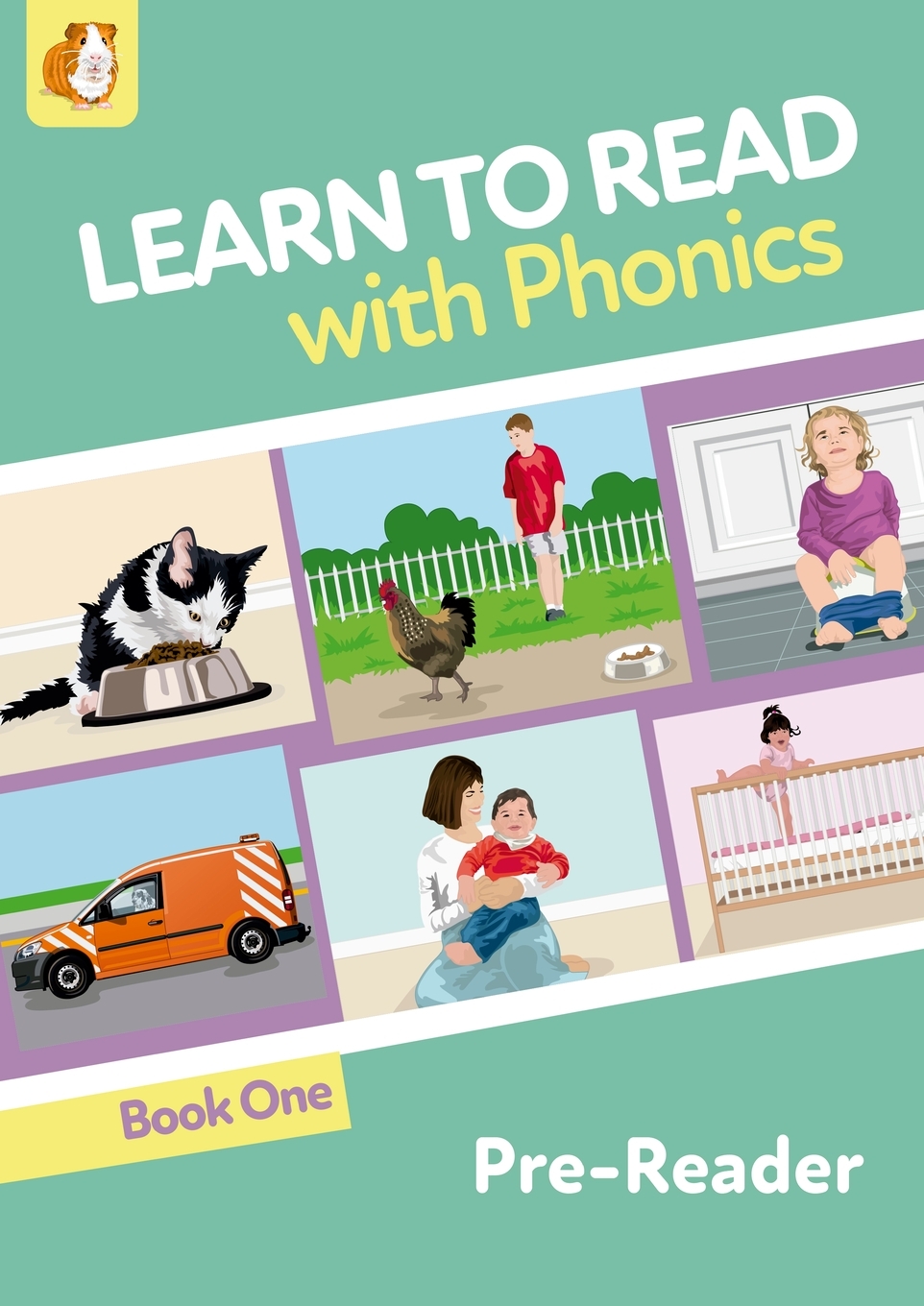 【预售 按需印刷】learn to read with phonics pre reader book 1