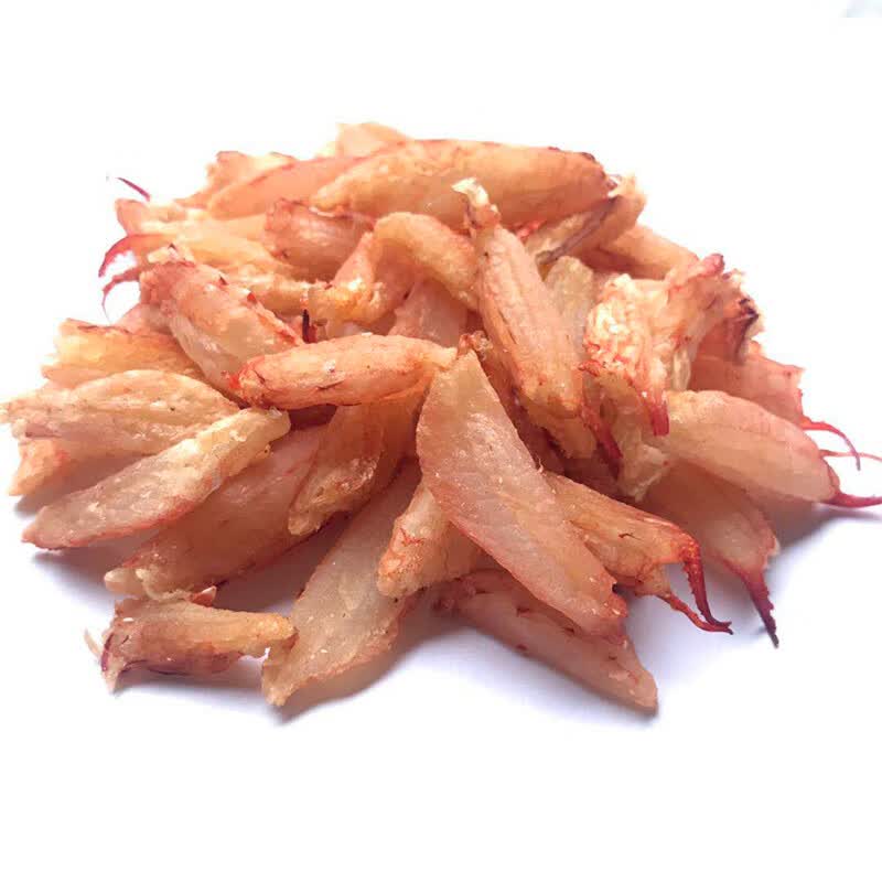 蟹肉干北海特产梭子花蟹肉螃蟹肉干蟹钳肉蟹腿肉干货新鲜250g