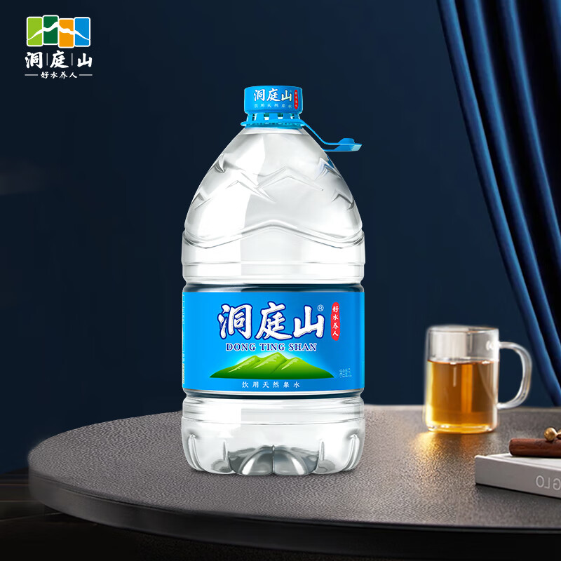 洞庭山饮用天然泉水5l*4桶 桶装水 低钠淡矿 煮饭泡茶泉水饮用水