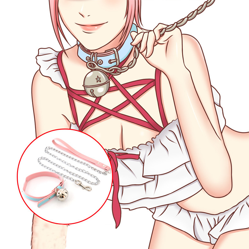 铃铛项圈链sm另类玩具夫妻调教性工具束缚角色扮演 铃铛项圈  铃铛