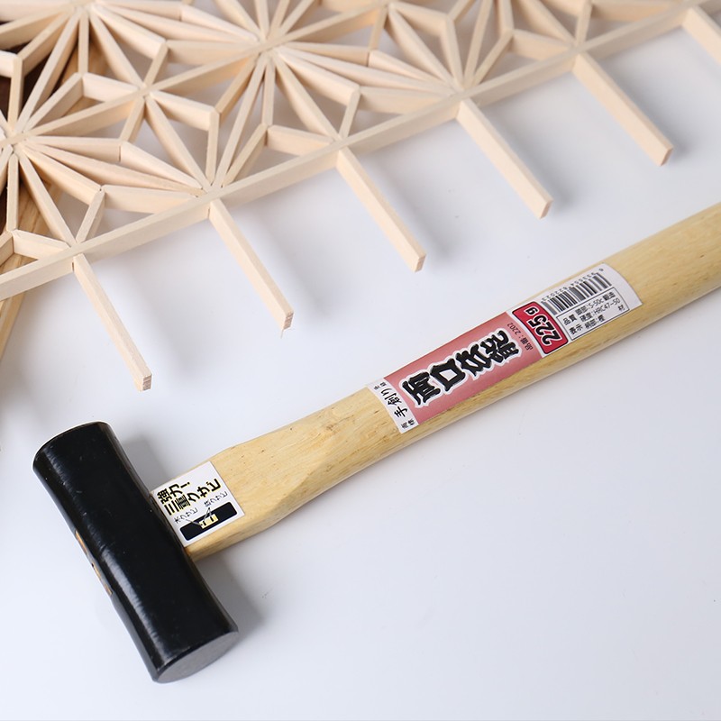 日本进口手创日式木工锤羊角锤玄能锤细工锤DIY锻造锤子铆接订钉玩个木头 小铁锤