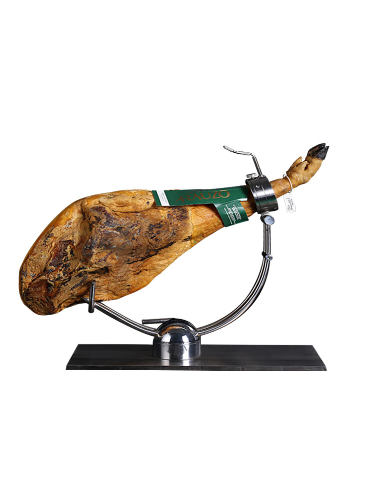 黑猪后腿绿标等级迭火腿架